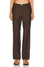 SIEDRES Elza Trouser in Brown, view 1, click to view large image.
