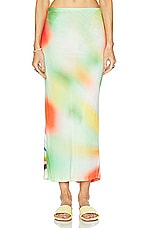 SIEDRES Lilt Maxi Skirt in Multi, view 1, click to view large image.