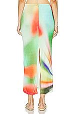 SIEDRES Lilt Maxi Skirt in Multi, view 3, click to view large image.