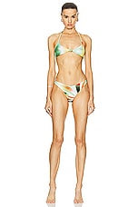 SIEDRES Lisa Brief Bikini Bottom in Multi, view 4, click to view large image.