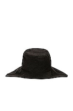 SENSI STUDIO Safari Hat in Black, view 2, click to view large image.
