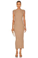 strapless open back dress French Quote Pleated Tennis Dress Xs / Black main image 0