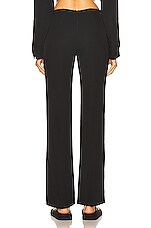 St. Agni Link Detail Pants in Black, view 5, click to view large image.