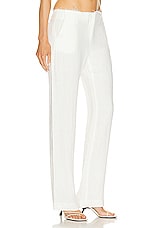 St. Agni Low Waist Pant in Ivory, view 2, click to view large image.