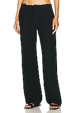 St. Agni Low Waist Pant in Black, view 1, click to view large image.
