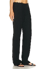 St. Agni Low Waist Pant in Black, view 2, click to view large image.