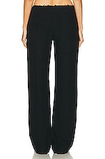 St. Agni Low Waist Pant in Black, view 3, click to view large image.
