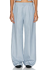 St. Agni Carter Trouser in Stone Blue, view 1, click to view large image.
