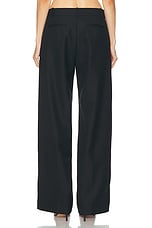 St. Agni Carter Trouser in Black, view 3, click to view large image.