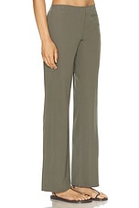 St. Agni Edge Pant in Smokey Olive, view 2, click to view large image.