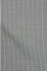 St. Agni Wool Vest in Chalk Stripe, view 5, click to view large image.