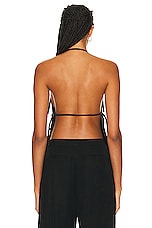 St. Agni Adjustable Strap Top in Black, view 3, click to view large image.