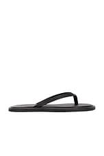 St. Agni Flip Flop in Black, view 1, click to view large image.