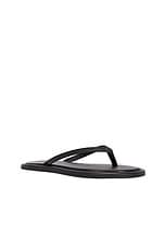 St. Agni Flip Flop in Black, view 2, click to view large image.