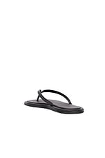 St. Agni Flip Flop in Black, view 3, click to view large image.