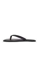 St. Agni Flip Flop in Black, view 5, click to view large image.