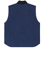 Sky High Farm Workwear Construction Graphic Logo Vest in Multi, view 2, click to view large image.