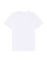 Sky High Farm Workwear Perennial Logo T Shirt in White, view 2, click to view large image.