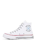 Sky High Farm Workwear Unisex Converse Chuck 70 Shf Woven in WHITE, view 5, click to view large image.