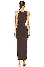 SIR. Salvador Cut Out Dress in Biscotti, view 4, click to view large image.