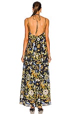 SIR. Diana Maxi Dress in Delia Print, view 3, click to view large image.