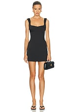 SIR. Alizee Structured Mini Dress in Black | FWRD