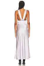 SIR. Aries Cut Out Gown in Lilac, view 3, click to view large image.