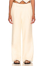 SIR. Lucette Pant in Creme, view 1, click to view large image.