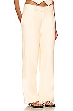 SIR. Lucette Pant in Creme, view 2, click to view large image.