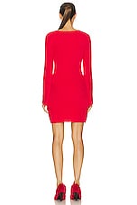 Simon Miller Pop Dress in Mod Orange, view 3, click to view large image.
