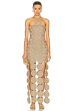 Simon Miller Beep Beep Dress in Star Gold, view 1, click to view large image.