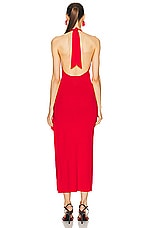 Simon Miller Junjo Knit Dress in Retro Red, view 4, click to view large image.