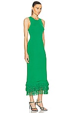 Simon Miller Albers Knit Dress in Gummy Green, view 2, click to view large image.