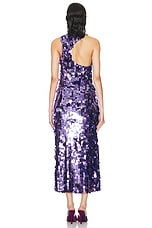 Simon Miller Lou Sequin Dress in Disco Purple, view 3, click to view large image.