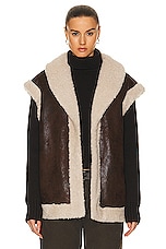 Simon Miller Jetz Vest in Choco Brown, view 1, click to view large image.