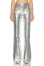 Simon Miller Sequin Robo Pant in Satellite Silver, view 1, click to view large image.