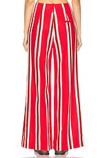 Simon Miller Bloo Linen Pant in Moroccan Spice Stripe, view 3, click to view large image.