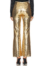 Simon Miller Robo Sequin Pant in Star Gold, view 4, click to view large image.