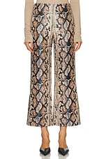 Simon Miller Pia Vegan Snake Pant in Snake Print, view 1, click to view large image.