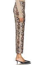 Simon Miller Pia Vegan Snake Pant in Snake Print, view 3, click to view large image.