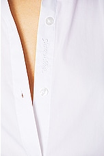 Simon Miller Loch Poplin Button Up Shirt in Macadamia, view 6, click to view large image.