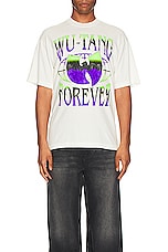 SIXTHREESEVEN Wu Tang Forever Date T-shirt in Creme, view 3, click to view large image.