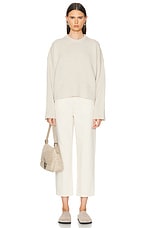 Skall Studio Campa Jumper in White Sand, view 4, click to view large image.