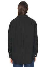 Skall Studio Edgar Shirt in Black, view 3, click to view large image.