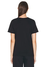Skall Studio Andy Tee in Black, view 3, click to view large image.