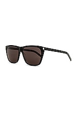 Saint Laurent 431 Slim Sunglasses , view 2, click to view large image.