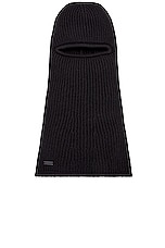 Saint Laurent Balaclava in Black, view 1, click to view large image.
