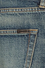 Saint Laurent Mick Skinny Jean in Authentic Blue Vintage, view 3, click to view large image.