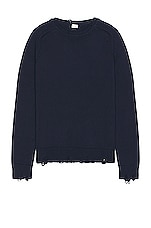 Saint Laurent Sweater in Marine, view 1, click to view large image.