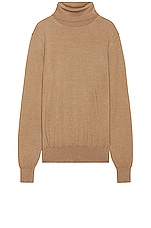 Saint Laurent Sweater in Camel Clair, view 1, click to view large image.
